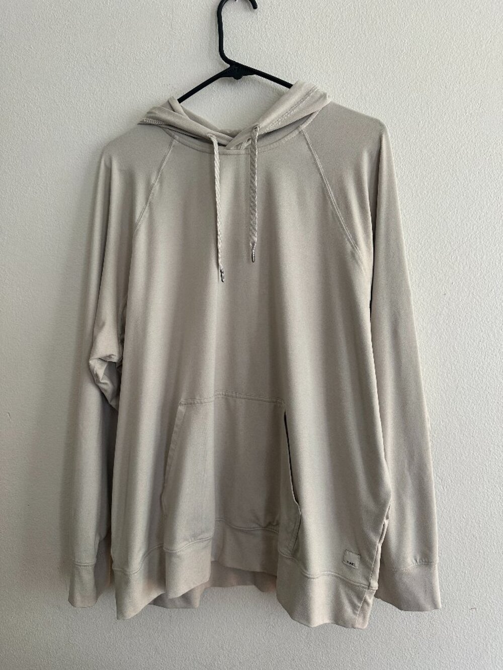 Vuori Halo Oversized Hoodie, Cream, Size L